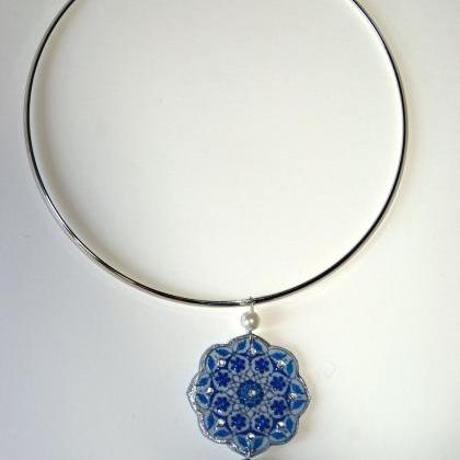Iznik Blue Necklace