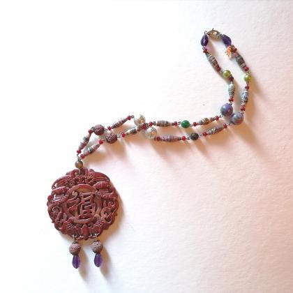 Scented Jewels, Necklace Orientalia Multicolour..