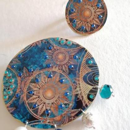 Brooch "the Planets"