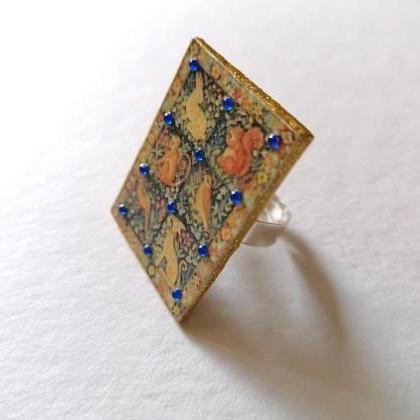 Middle Age Bestiary Ring